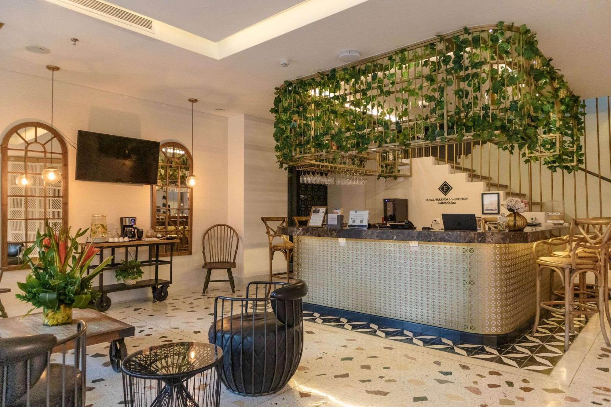 Faranda Collection Barranquilla, A Member Of Radisson Individuals Hotel บาร์รังกีญา ภายนอก รูปภาพ Reception